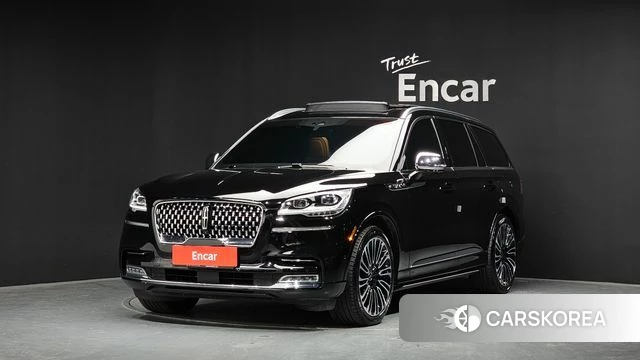 Lincoln Aviator 2nd generation 2021 Черный из Кореи