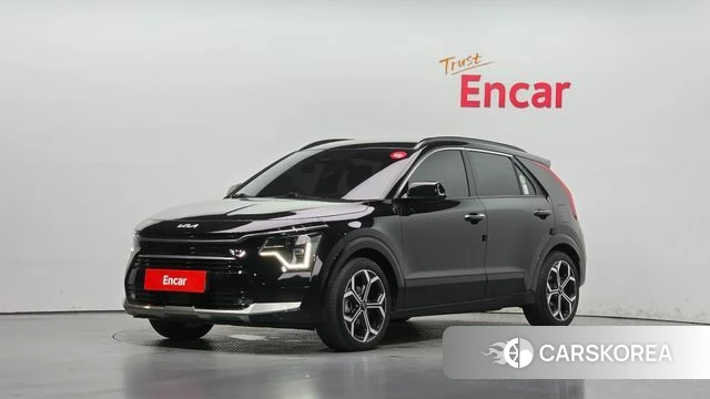 Kia Di Ol Nu Niro 2022 Черный из Кореи