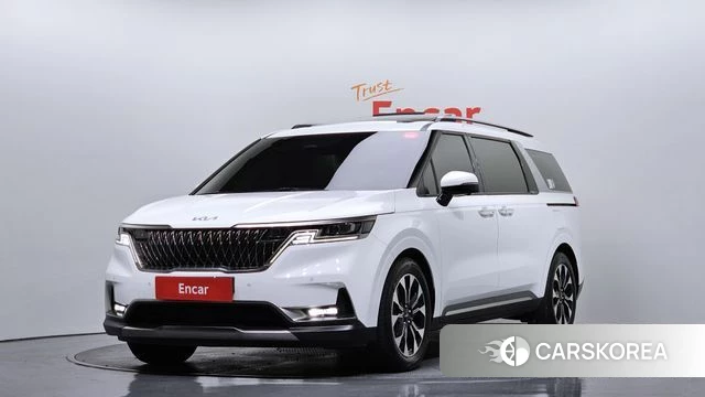 Kia Carnival 4th generation 2023 Белый из Кореи