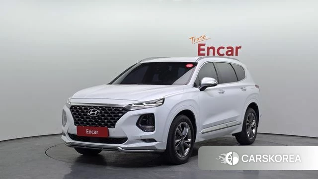 Hyundai Santa Fe TM 2018 Белый из Кореи