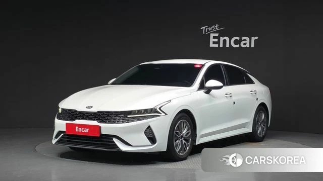 Kia K5 Hybrid 3rd Generation 2021 Белый из Кореи