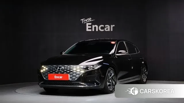 Hyundai The New Grandeur IG Hybrid 2021 Черный из Кореи