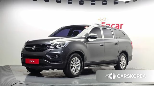 Ssangyong Rexton Sports 2018 Серый из Кореи