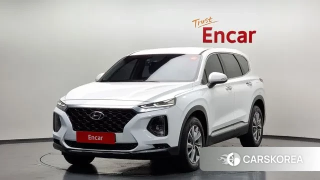 Hyundai Santa Fe TM 2020 Белый из Кореи
