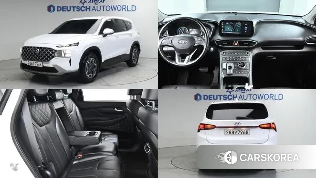 Hyundai The New Santa Fe 2021 Белый из Кореи