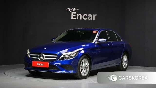 Mercedes-Benz C-Class W205 2020 Синий из Кореи