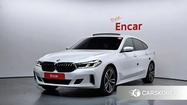 BMW 6 Series GT (G32) 2023 Белый из Кореи