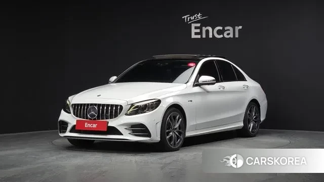 Mercedes-Benz C-Class W205 2020 Белый из Кореи
