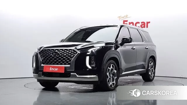 Hyundai Palisade 2021 Черный из Кореи