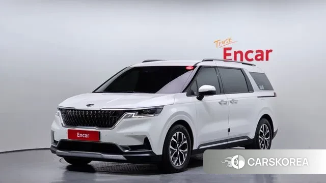 Kia Carnival 4th generation 2021 Белый из Кореи