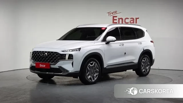 Hyundai The New Santa Fe 2023 Белый из Кореи