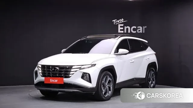 Hyundai Tucson (NX4) 2021 Белый из Кореи