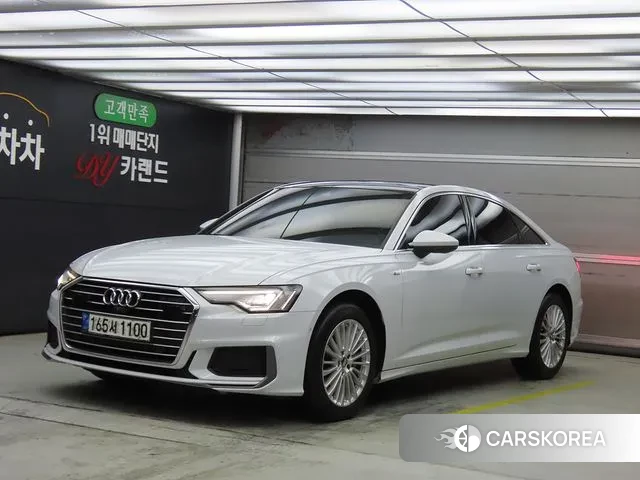 Audi A6 (C8) 2020 Белый из Кореи