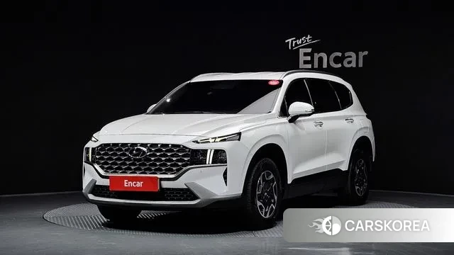 Hyundai The New Santa Fe 2022 Белый из Кореи