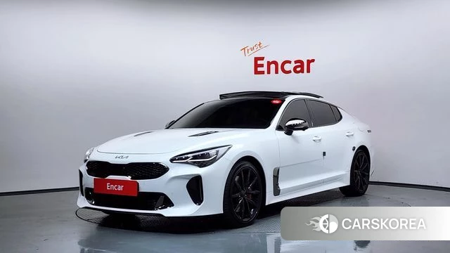 Kia Stinger Meister 2022 Белый из Кореи