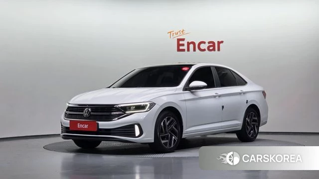Volkswagen 7th Generation of Jetta 2023 Белый из Кореи