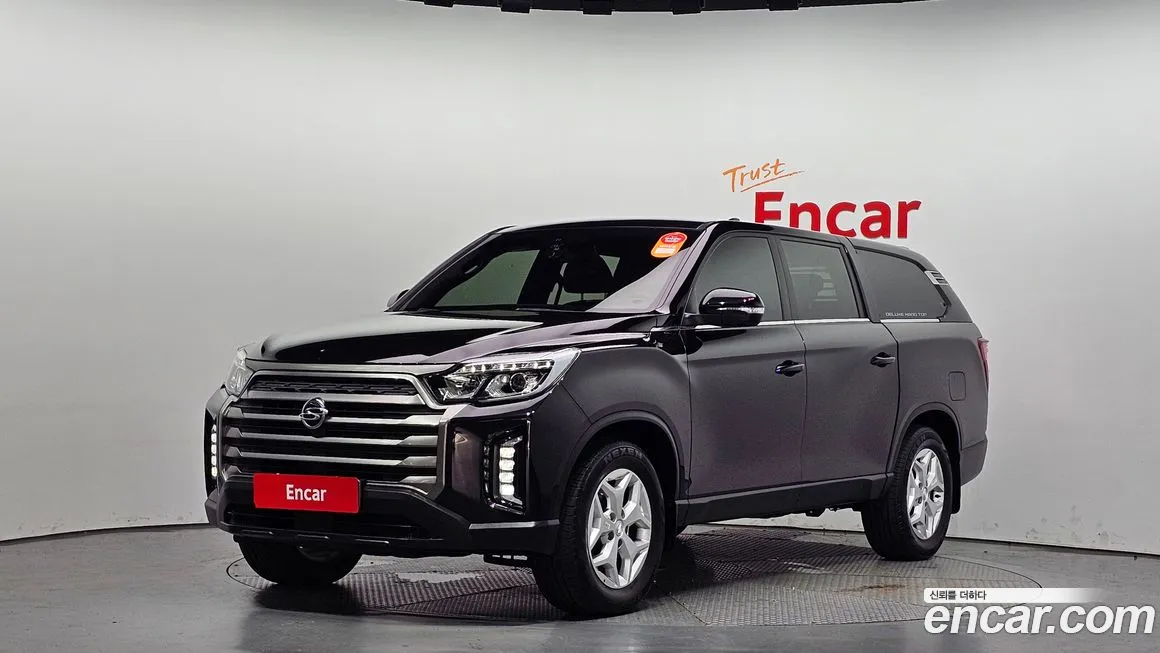 Ssangyong The New Rexton Sport 2021 Черный из Кореи