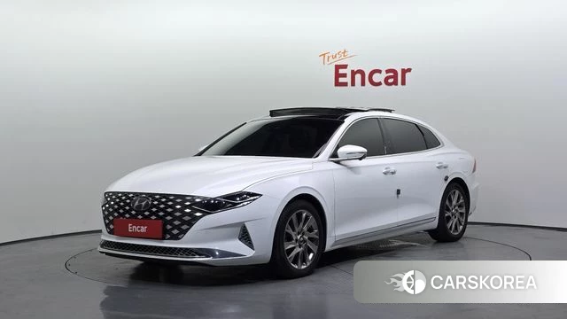 Hyundai The New Grandeur IG Hybrid 2019 Белый из Кореи