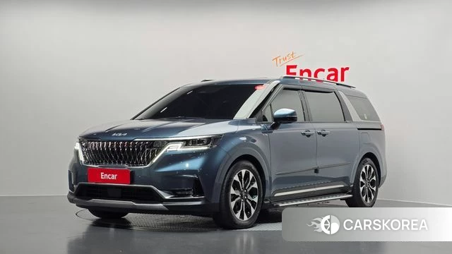 Kia Carnival 4th generation 2022 Небесно-голубой из Кореи