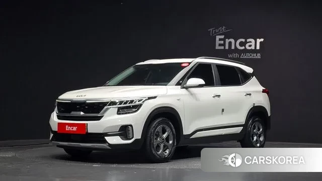 Kia Seltos 2022 Белый из Кореи