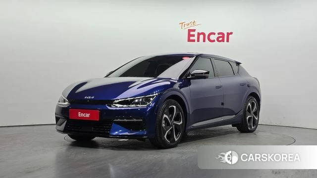 Kia EV6 2021 Синий из Кореи