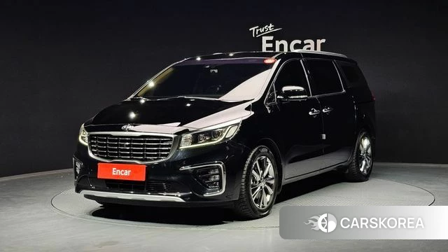 Kia The New Carnival 2018 Черный из Кореи
