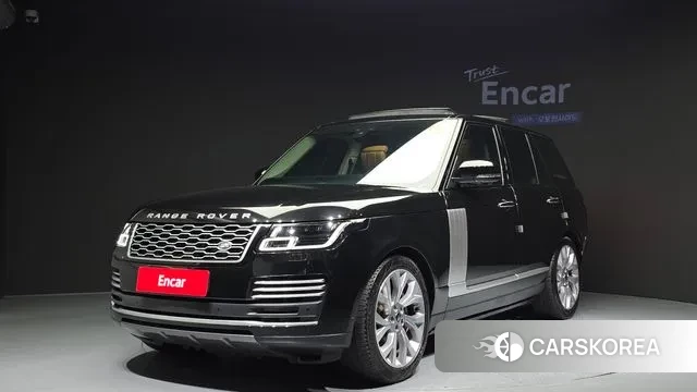 Land Rover Range Rover 4th Generation 2021 Черный из Кореи