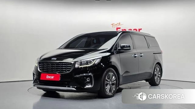 Kia The New Carnival 2018 Черный из Кореи