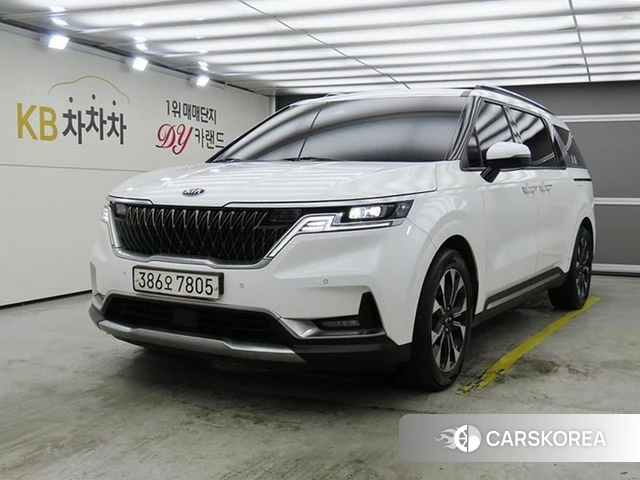 Kia Carnival 4th generation 2020 Белый из Кореи