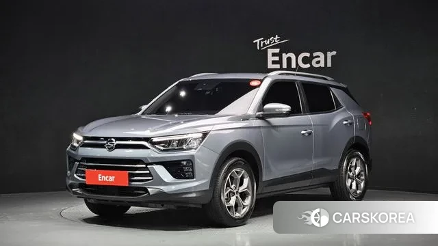 Ssangyong Beautiful Korando 2022 Серебристо-серый из Кореи