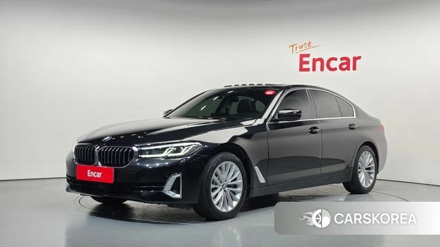 BMW 5 Series (G30) 2021 Черный из Кореи