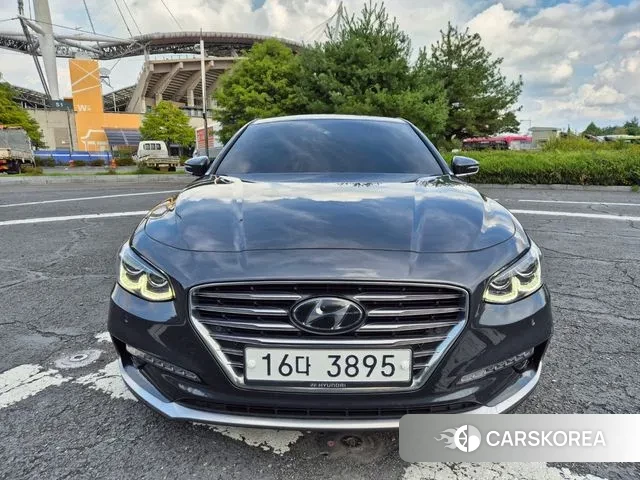 Hyundai Grandeur IG Hybrid 2018 Серый из Кореи