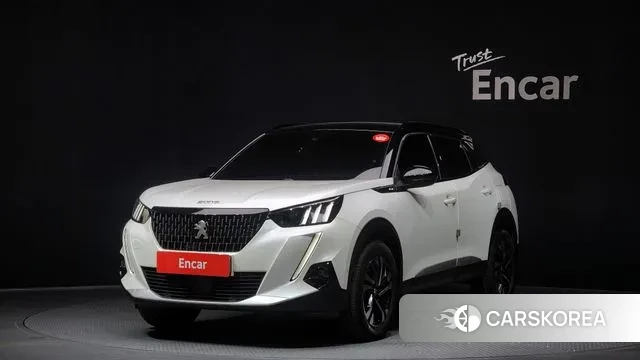 Peugeot 2008 Second generation 2021 Белый из Кореи