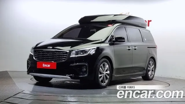 Kia The New Carnival 2018 Черный из Кореи