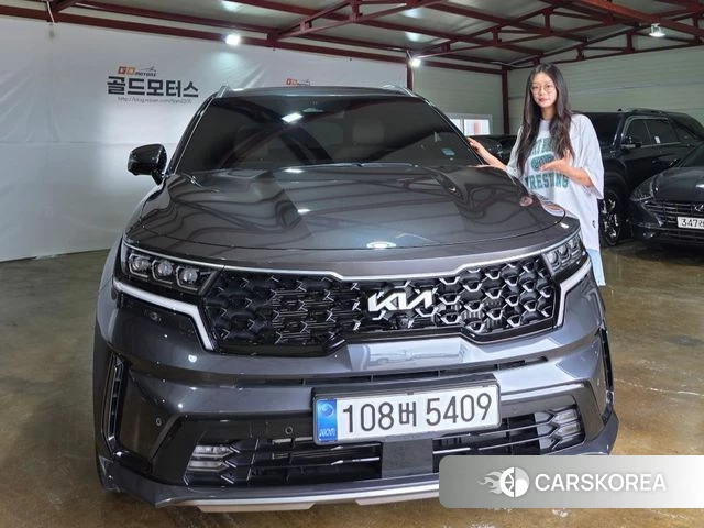 Kia Sorento 4th Generation 2022 Серый из Кореи