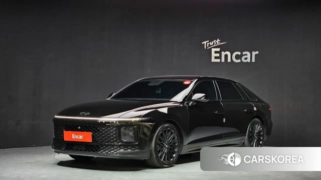 Hyundai Grandeur (GN7) 2023 Черный из Кореи