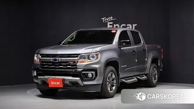 Chevrolet (GM Daewoo) Real New Colorado 2021 Серый из Кореи