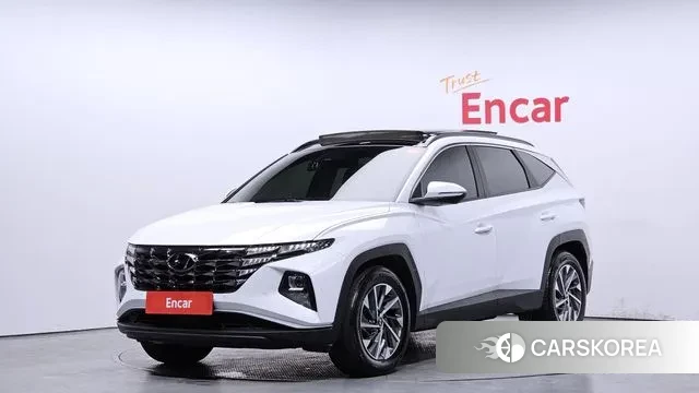 Hyundai Tucson (NX4) 2022 Белый из Кореи