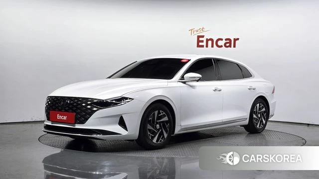 Hyundai The New Grandeur IG Hybrid 2020 Белый из Кореи