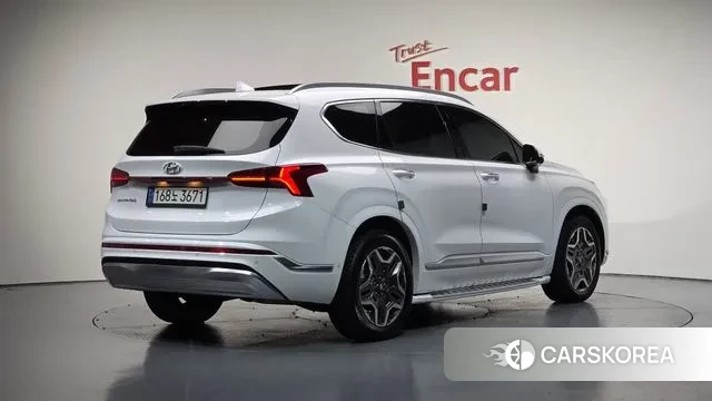 Hyundai The New Santa Fe 2021 Белый из Кореи