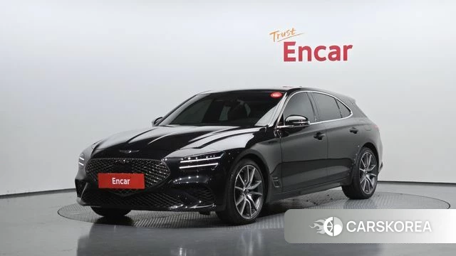 Genesis The New G70 Shooting Brake 2023 Черный из Кореи