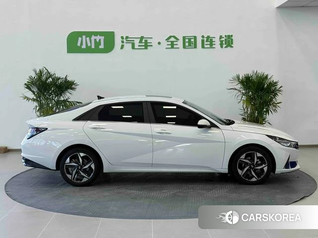 Hyundai Elantra 2023 Белый из Китая