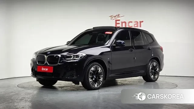 BMW iX3 2022 Черный из Кореи