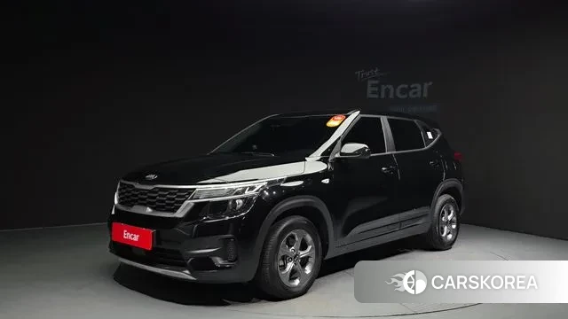 Kia Seltos 2020 Черный из Кореи