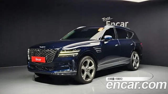 Genesis GV80 2020 Синий из Кореи