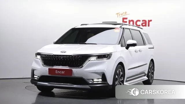 Kia Carnival 4th generation 2021 Белый из Кореи