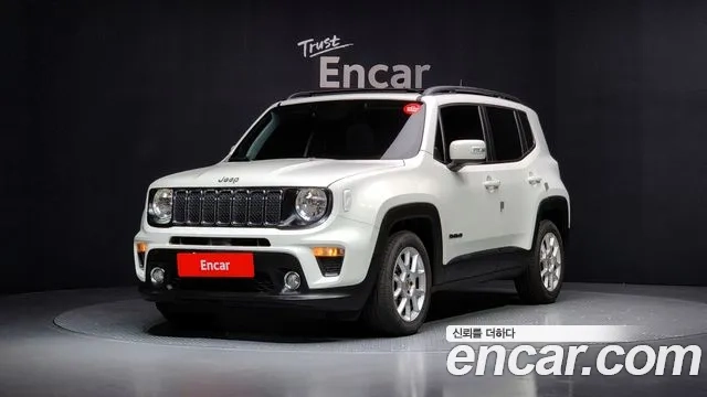 Jeep Renegade 2021 Белый из Кореи