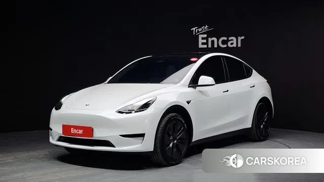 Tesla Model Y 2024 Белый из Кореи