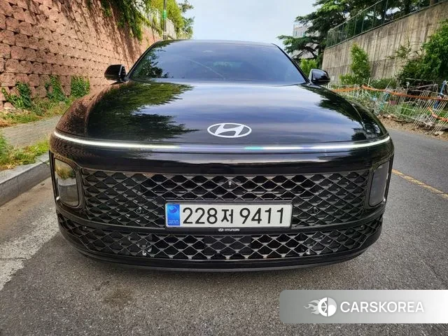 Hyundai Grandeur (GN7) 2024 Черный из Кореи