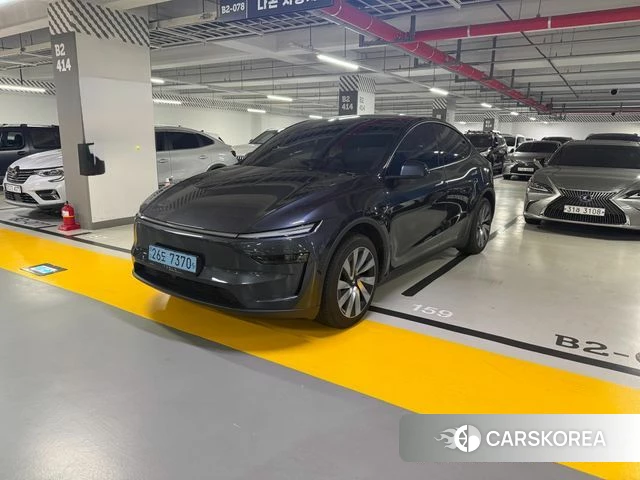 Tesla Model Y 2025 Серый из Кореи